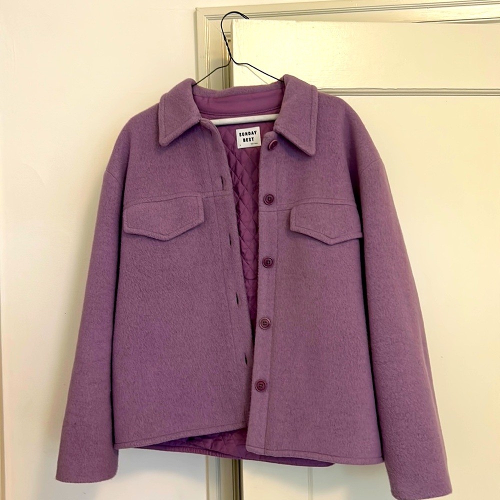 Sunday Best - Sky Shirt Jacket